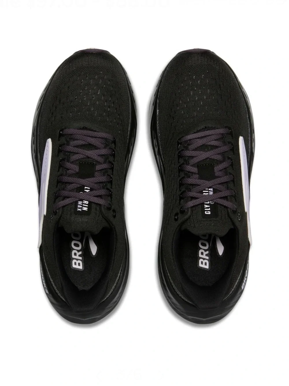 Brooks Glycerin Max Women’s Black Running Shoe with Light Pink Logo